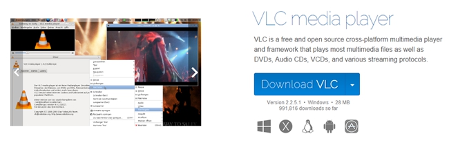 VLC公式サイト