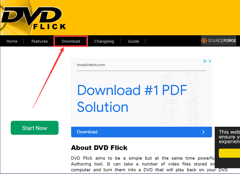 公式版DVD Flickをダウンロードする
