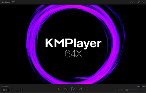 KMPlayerのメインメニュー画面